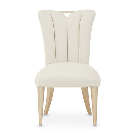 La Rachelle Medium Champagne Dining Side Chair (Set of 2) - Ornate Home