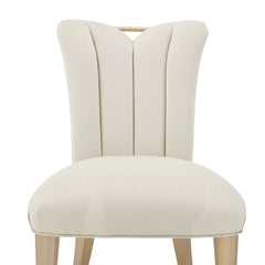 La Rachelle Medium Champagne Dining Side Chair (Set of 2) - Ornate Home