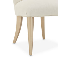 La Rachelle Medium Champagne Dining Side Chair (Set of 2) - Ornate Home