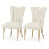 La Rachelle Medium Champagne Dining Side Chair (Set of 2) - Ornate Home