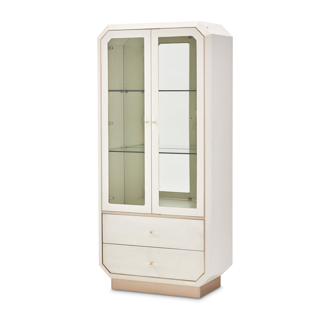 La Rachelle Medium Champagne Display Cabinet - Ornate Home