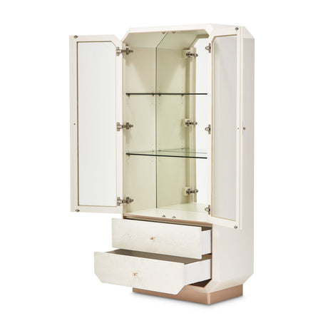La Rachelle Medium Champagne Display Cabinet - Ornate Home