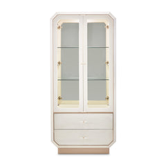 La Rachelle Medium Champagne Display Cabinet - Ornate Home