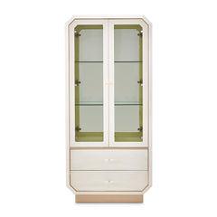 La Rachelle Medium Champagne Display Cabinet - Ornate Home