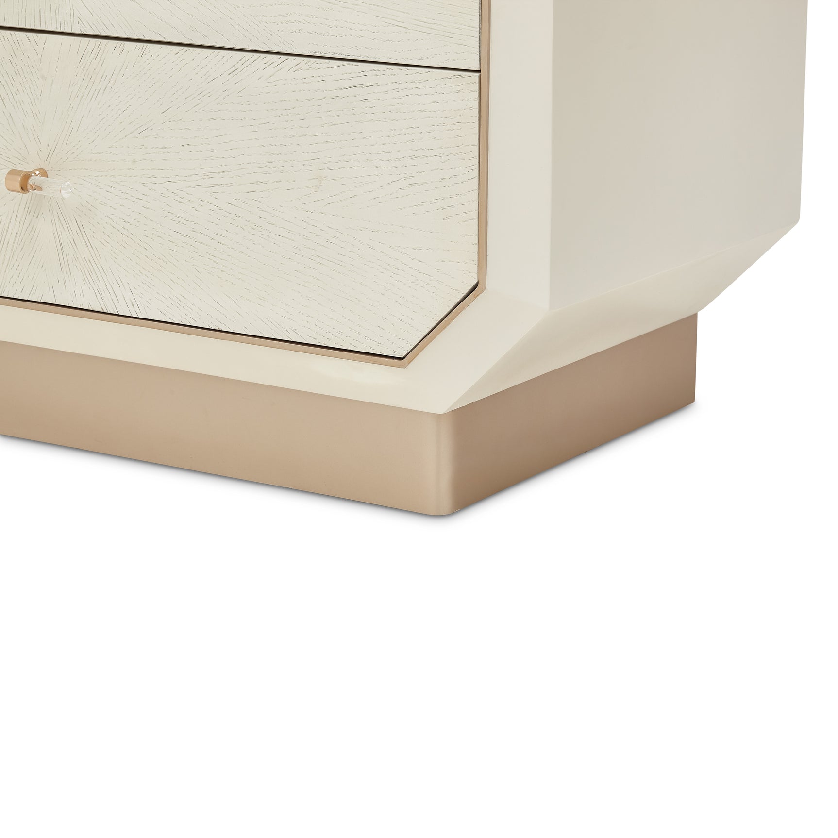 La Rachelle Medium Champagne Display Cabinet - Ornate Home