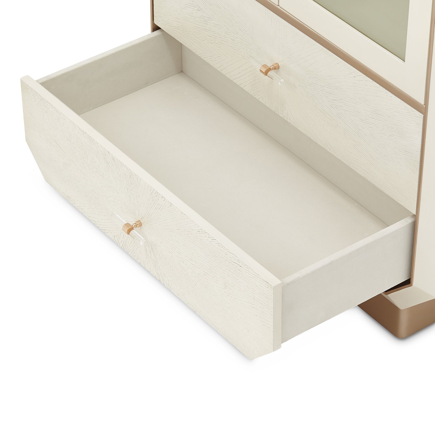 La Rachelle Medium Champagne Display Cabinet - Ornate Home