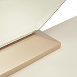 La Rachelle Medium Champagne Dresser and Mirror Set - Ornate Home