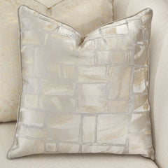 La Rachelle Medium Champagne/Icicle Chaise - Ornate Home