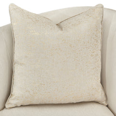La Rachelle Medium Champagne/Icicle Chaise - Ornate Home