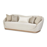 La Rachelle Medium Champagne/Icicle Sofa - Ornate Home