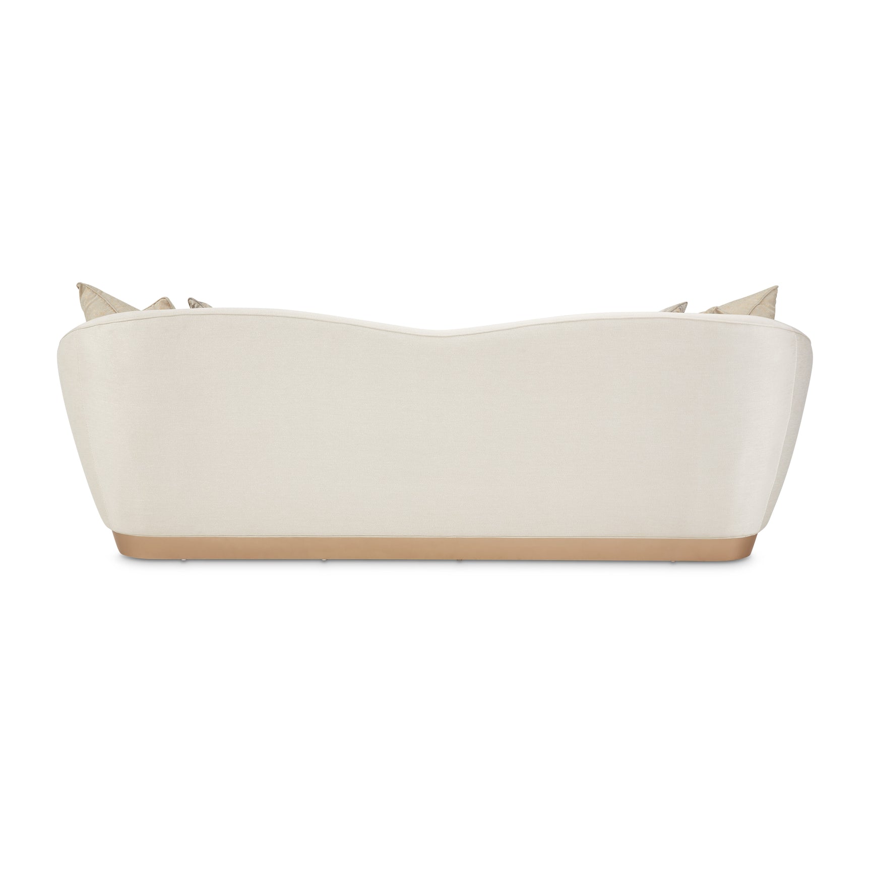 La Rachelle Medium Champagne/Icicle Sofa - Ornate Home