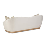 La Rachelle Medium Champagne/Icicle Sofa - Ornate Home