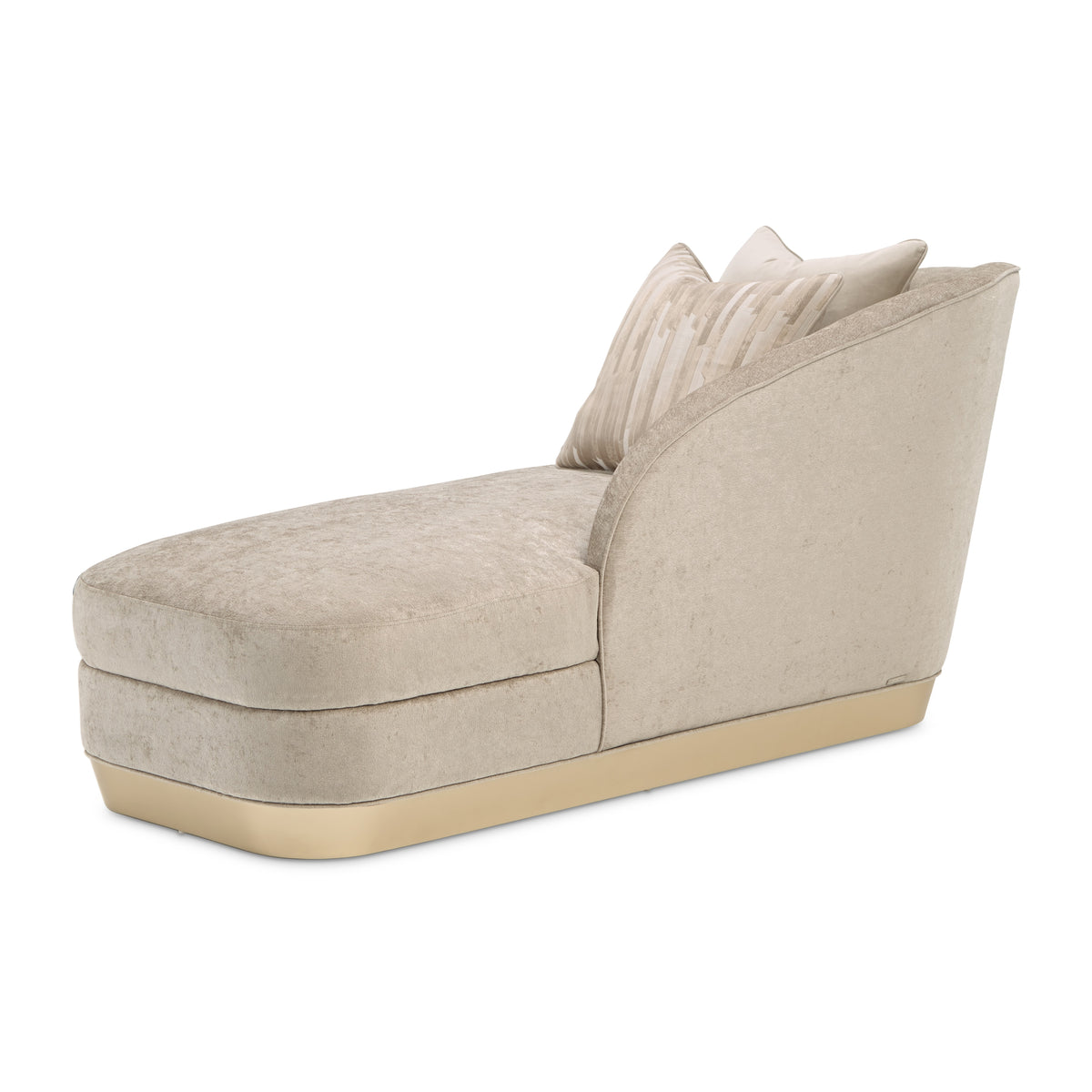 La Rachelle Medium Champagne/Lustre Chaise