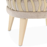 La Rachelle Medium Champagne/Lustre Flame Accent Chair