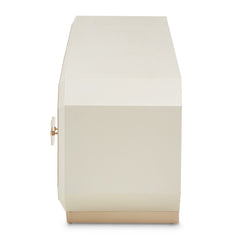 La Rachelle Medium Champagne Media Cabinet - Ornate Home
