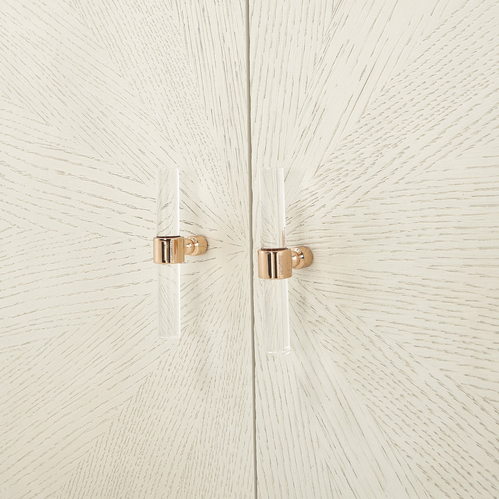 La Rachelle Medium Champagne Media Cabinet - Ornate Home