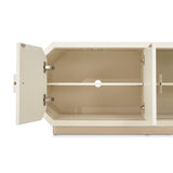 La Rachelle Medium Champagne Media Cabinet - Ornate Home