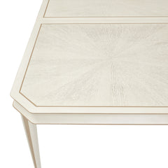 La Rachelle Medium Champagne Rectangular Dining Table - Ornate Home