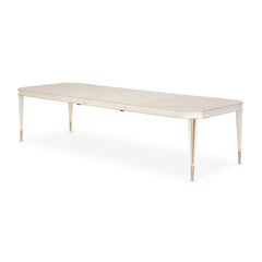 La Rachelle Medium Champagne Rectangular Dining Table - Ornate Home
