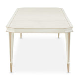 La Rachelle Medium Champagne Rectangular Dining Table - Ornate Home