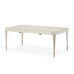 La Rachelle Medium Champagne Rectangular Dining Table - Ornate Home