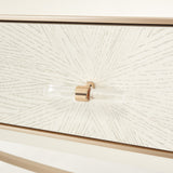 La Rachelle Medium Champagne Vanity Desk - Ornate Home