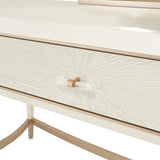 La Rachelle Medium Champagne Vanity Desk - Ornate Home