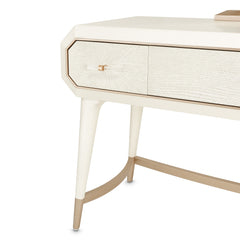 La Rachelle Medium Champagne Vanity Desk - Ornate Home