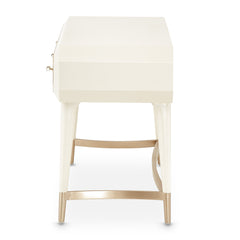 La Rachelle Medium Champagne Vanity Desk - Ornate Home