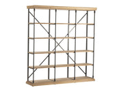 La Salle Brown/Black Bookshelf - Ornate Home