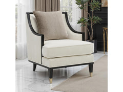 La Salle White Chair - Ornate Home