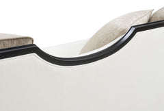 La Salle White Sofa & Loveseat - Ornate Home