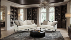 La Salle White Sofa - Ornate Home