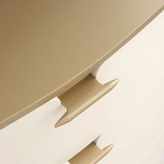 La Terrazza Creamy Pearl 5-Drawer Chest - Ornate Home
