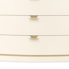 La Terrazza Creamy Pearl 5-Drawer Chest - Ornate Home