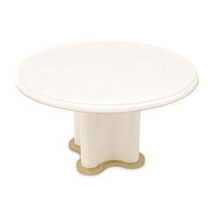 La Terrazza Creamy Pearl 54" Round Dining Table - Ornate Home