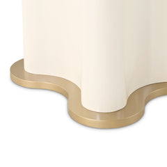 La Terrazza Creamy Pearl 54" Round Dining Table - Ornate Home