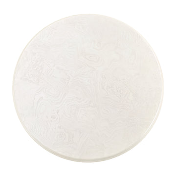 La Terrazza Creamy Pearl 54" Round Dining Table - Ornate Home