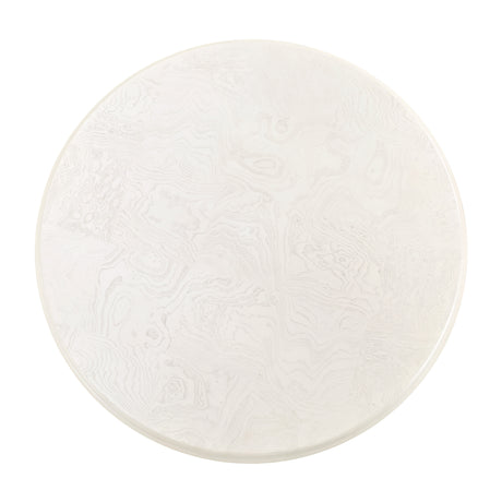 La Terrazza Creamy Pearl 54" Round Dining Table - Ornate Home