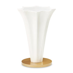 La Terrazza Creamy Pearl Chairside Table - Ornate Home
