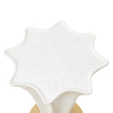 La Terrazza Creamy Pearl Chairside Table - Ornate Home