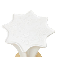 La Terrazza Creamy Pearl Chairside Table - Ornate Home