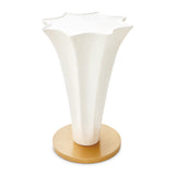 La Terrazza Creamy Pearl Chairside Table - Ornate Home