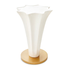 La Terrazza Creamy Pearl Chairside Table - Ornate Home