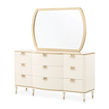La Terrazza Creamy Pearl Dresser with Mirror - Ornate Home
