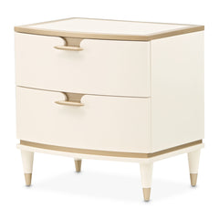 La Terrazza Creamy Pearl Nightstand - Ornate Home