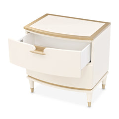 La Terrazza Creamy Pearl Nightstand - Ornate Home