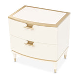 La Terrazza Creamy Pearl Nightstand - Ornate Home