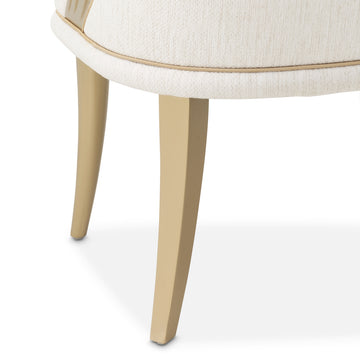 La Terrazza Creamy Pearl/Shell Dining Arm Chair (Set of 2) - Ornate Home