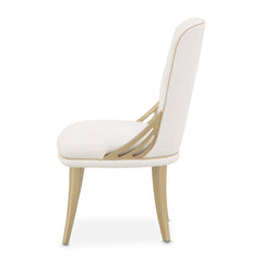 La Terrazza Creamy Pearl/Shell Dining Side Chair (Set of 2) - Ornate Home